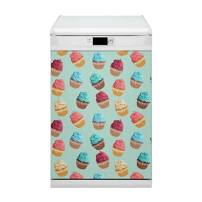 Copertura magnetica per lavastoviglie Cupcake di muffin