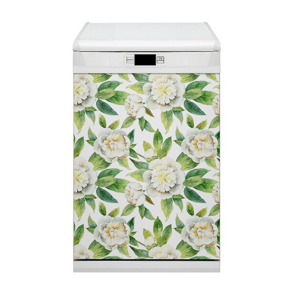 Pannello magnetico per lavastoviglie Peonie