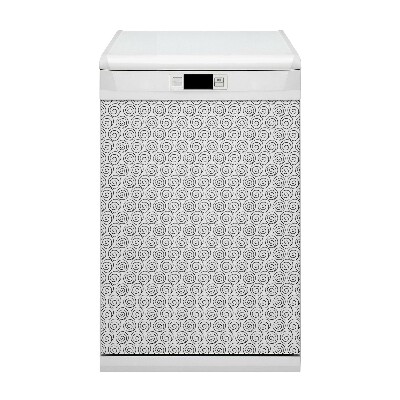 Coperchio magnetico decorativo per lavastoviglie Conchiglie di lumache
