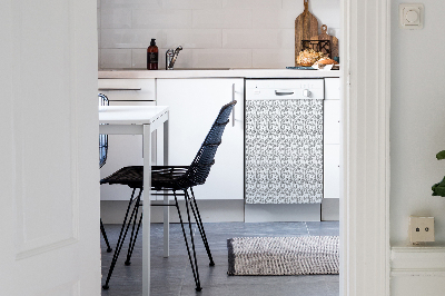 Coperchio magnetico decorativo per lavastoviglie Conchiglie di lumache