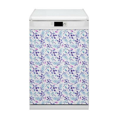 Copertura magnetica per lavastoviglie Rami viola