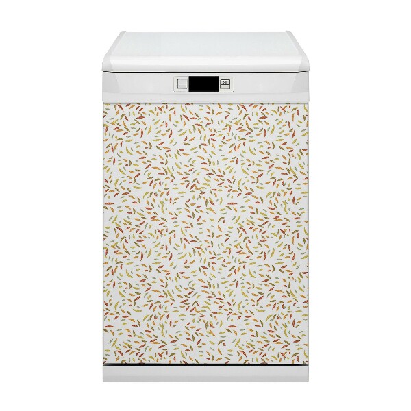 Copertura magnetica per lavastoviglie Autunno vintage