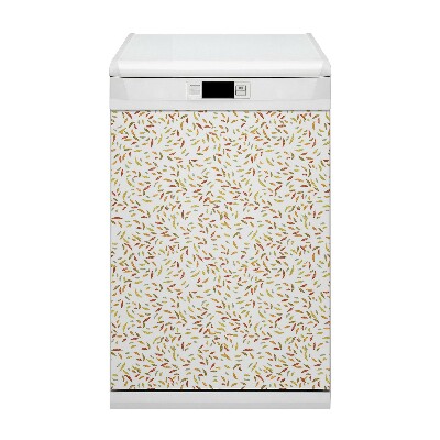 Copertura magnetica per lavastoviglie Autunno vintage