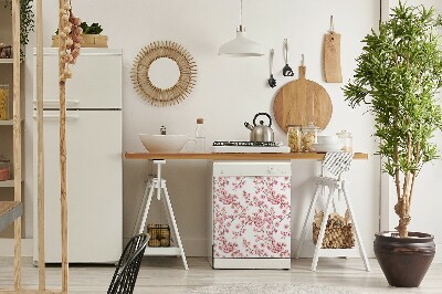 Coperchio magnetico decorativo per lavastoviglie fiori di ciliegio