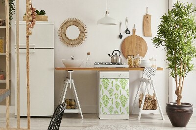 Coperchio magnetico decorativo per lavastoviglie Stampe di felce