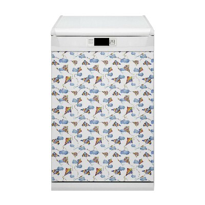 Copertura magnetica per porta della lavastoviglie Cloud Kites