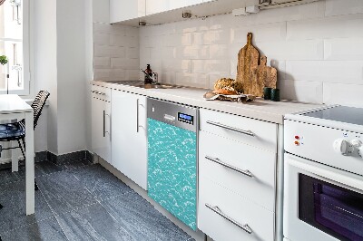 Coperchio magnetico decorativo per lavastoviglie Onde