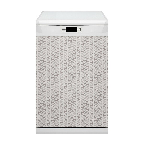 Coperchio magnetico decorativo per lavastoviglie Geometria di jodel