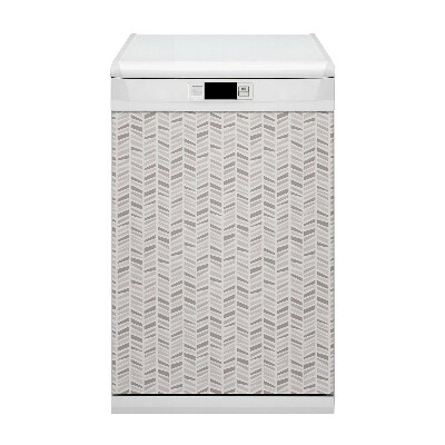 Coperchio magnetico decorativo per lavastoviglie Geometria di jodel