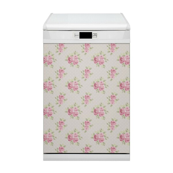 Pannello magnetico per lavastoviglie Rose inglesi