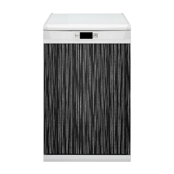 Adesivo magnetico per lavastoviglie Progetto nero