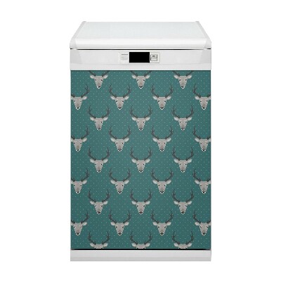 Adesivo magnetico per lavastoviglie Deer grigio