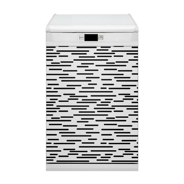 Adesivo magnetico per lavastoviglie Linee intermittenti