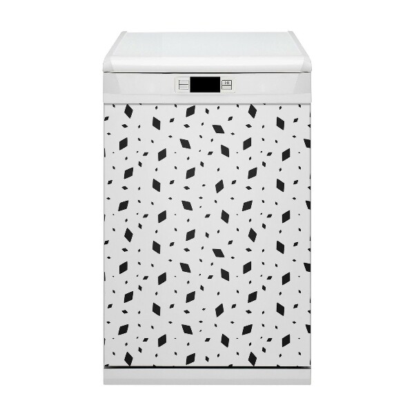 Coperchio magnetico decorativo per lavastoviglie Motivi geometrici