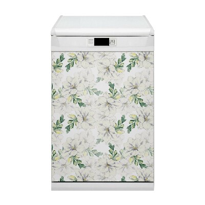 Adesivo magnetico per lavastoviglie Fiori