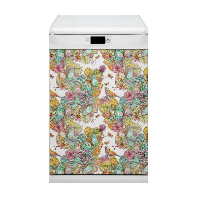 Coperchio magnetico decorativo per lavastoviglie Pattern mandala