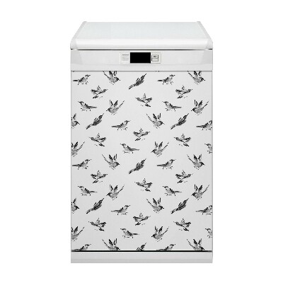 Adesivo magnetico per lavastoviglie Sparro dipinto