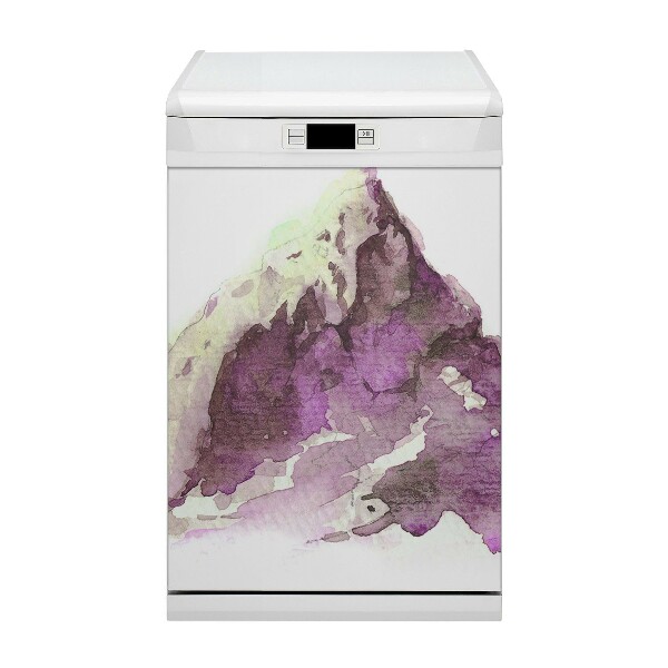 Copertura magnetica per lavastoviglie Montagne invernali