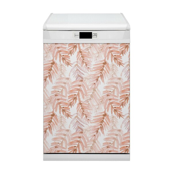 Coperchio magnetico decorativo per lavastoviglie Foglie d'arancia