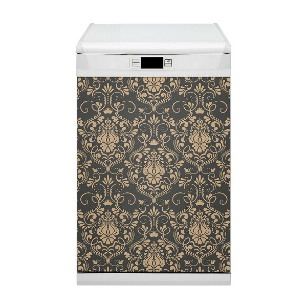Adesivo magnetico per lavastoviglie Ornamento dorato