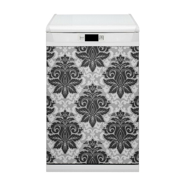 Copertura magnetica per lavastoviglie Pattern grigio