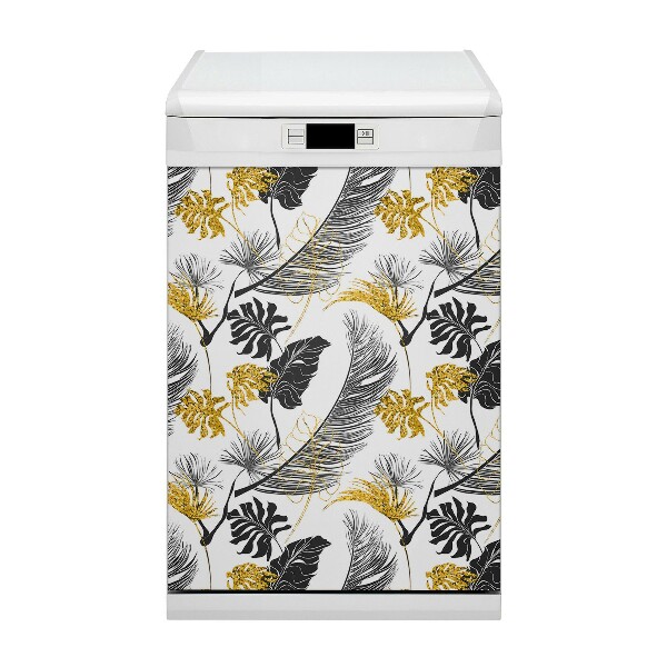Pannello magnetico per lavastoviglie Golden Tropical