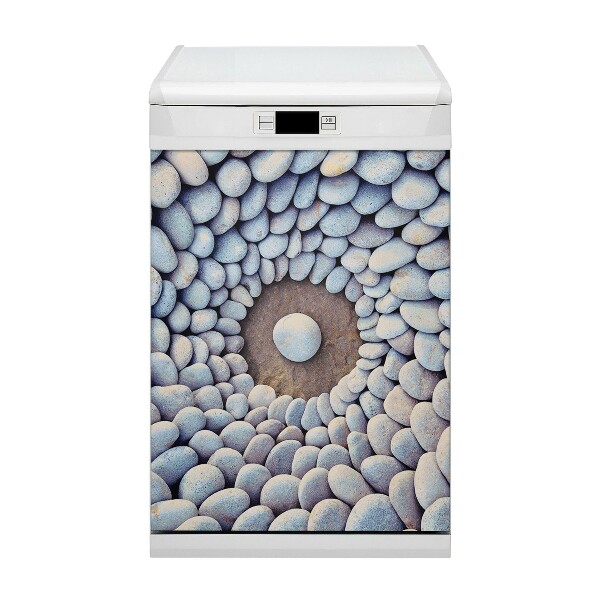 Copertura magnetica per lavastoviglie Un cerchio di pietre