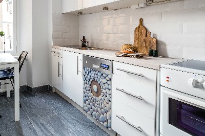 Copertura magnetica per lavastoviglie Un cerchio di pietre