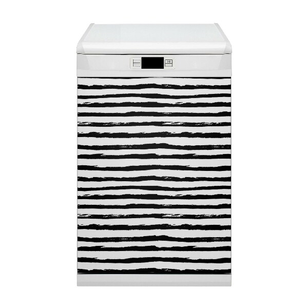 Adesivo magnetico per lavastoviglie Pattern zebra