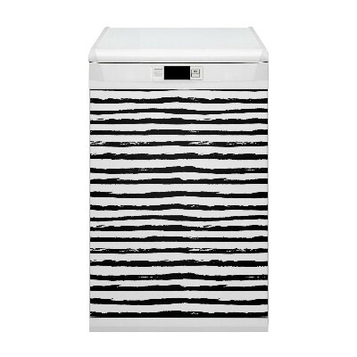 Adesivo magnetico per lavastoviglie Pattern zebra