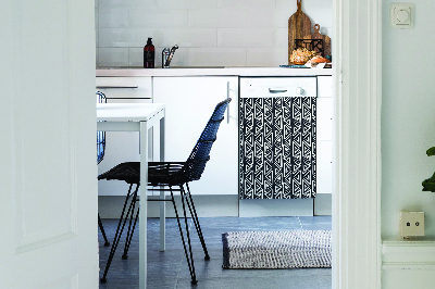 Copertura magnetica per lavastoviglie Pattern geometrico