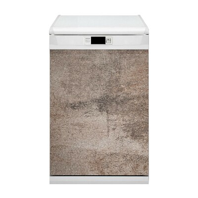 Adesivo magnetico per lavastoviglie Trama concreta