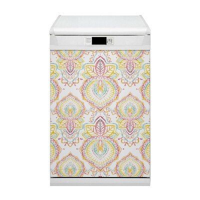 Coperchio magnetico decorativo per lavastoviglie Pattern indiano