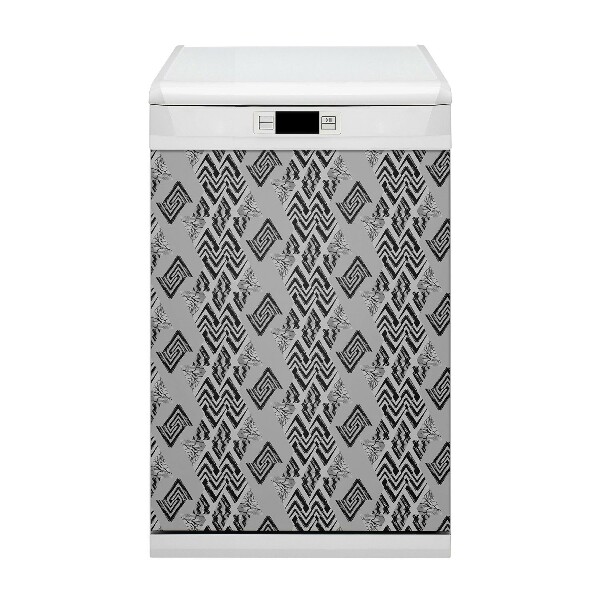 Adesivo magnetico per lavastoviglie triangoli