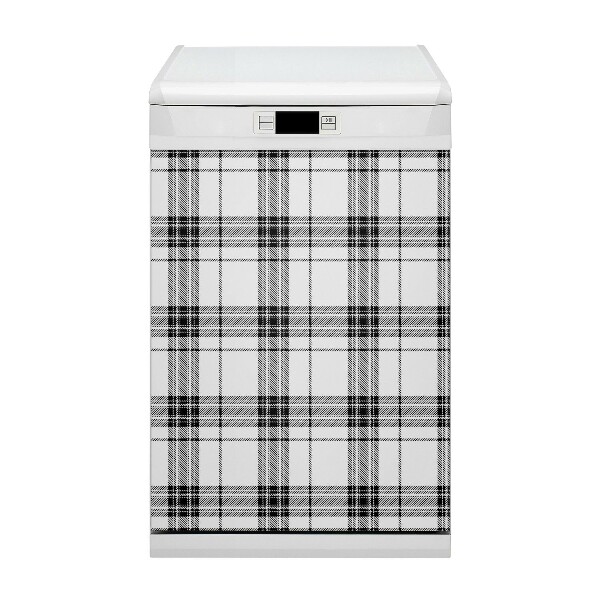 Pannello magnetico per lavastoviglie Pattern plaid