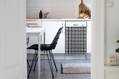 Coperchio magnetico decorativo per lavastoviglie Pattern geometrico