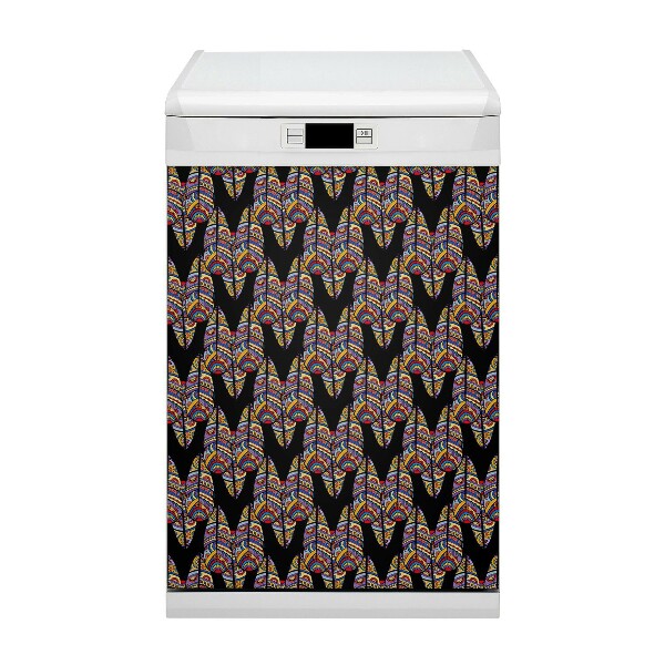 Copertura magnetica per lavastoviglie Art tribale