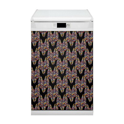 Copertura magnetica per lavastoviglie Art tribale