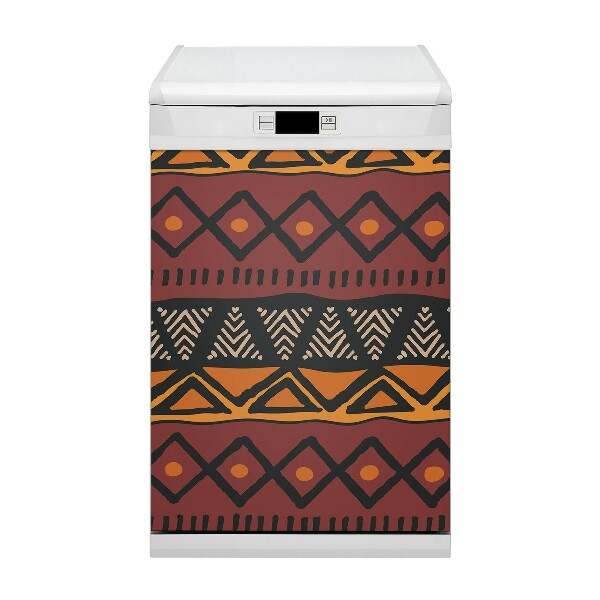 Coperchio magnetico decorativo per lavastoviglie Progetto Africa