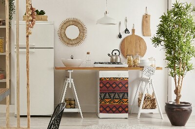 Coperchio magnetico decorativo per lavastoviglie Progetto Africa