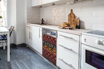 Coperchio magnetico decorativo per lavastoviglie Progetto Africa