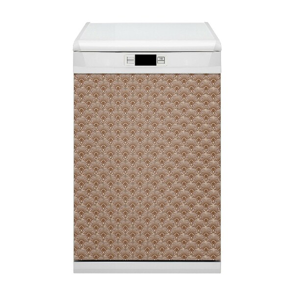 Coperchio magnetico decorativo per lavastoviglie Stile art deco