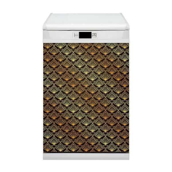 Copertura magnetica per lavastoviglie Stile art deco