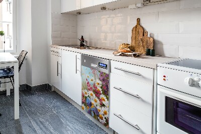 Coperchio magnetico decorativo per lavastoviglie Prato da campo