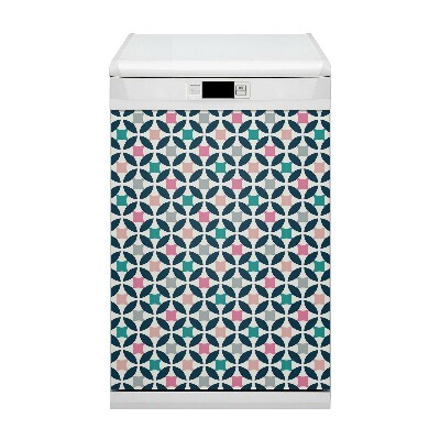 Adesivo magnetico per lavastoviglie Pattern pastello