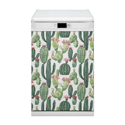 Adesivo magnetico per lavastoviglie Cactus con picchi