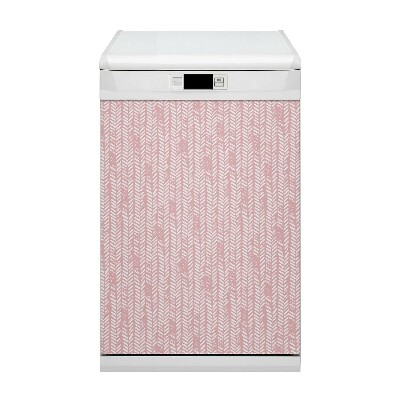 Copertura magnetica per lavastoviglie Rosa a spina di pesce