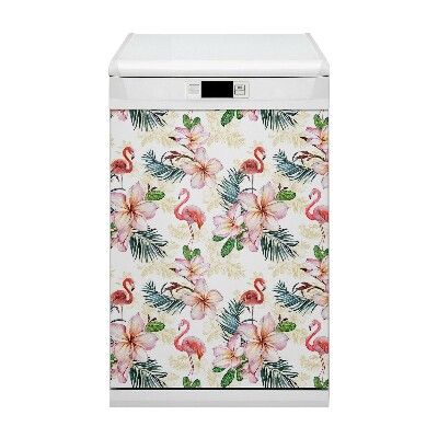 Copertura magnetica per lavastoviglie Flaming nei fiori