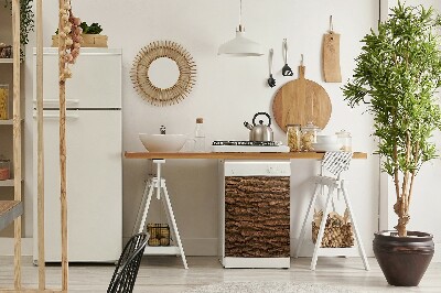 Adesivo magnetico per lavastoviglie Corteccia di albero