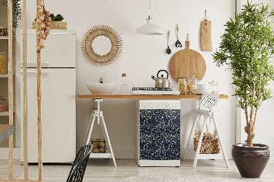 Pannello magnetico per lavastoviglie Motivo floreale